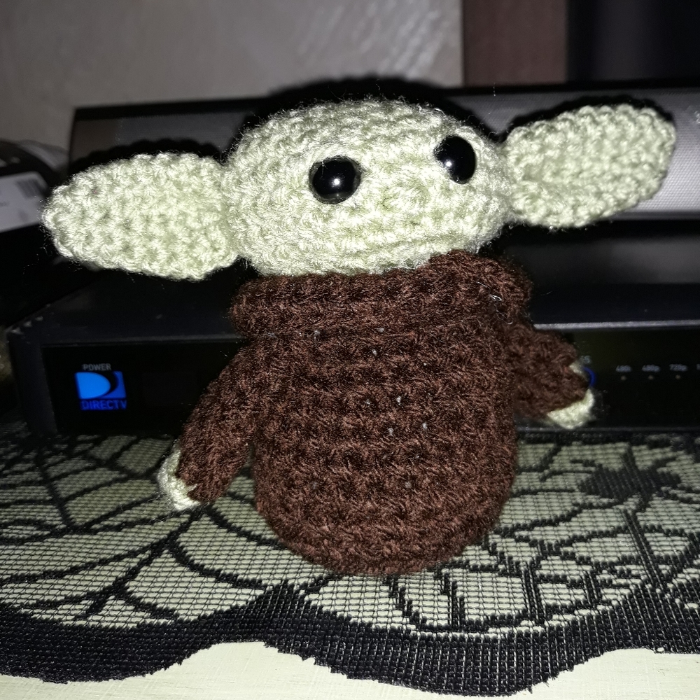 Handmade baby alien